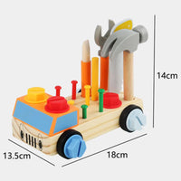 Thumbnail for Woods™ - Turn & Learn - Montessori Car Screwboard