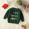 JoyKnit – Cozy & Warm - Christmas sweater with text