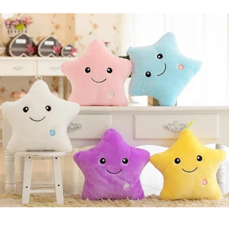 Glow Star Pillow™ – Star fun in bed - Luminous Stuffed Pillow