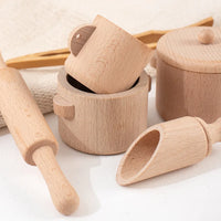 Thumbnail for MiniMasterChef – Educational & Fun – Wooden Kitchen Play Set