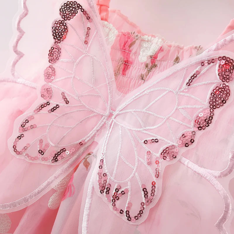 Girls Butterfly Dress – Cute & Lightweight – Children's Dress