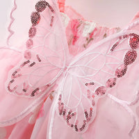 Thumbnail for Girls Butterfly Dress – Cute & Lightweight – Children's Dress