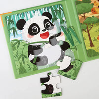 Thumbnail for Magnetic Puzzle Book™ – Animal Friends Fun - Magnetic Puzzle Book
