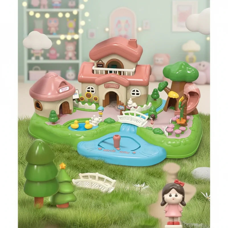 Magnetic Princess Castle – Creative & Magical – Magnetic Dollhouse Play Set
