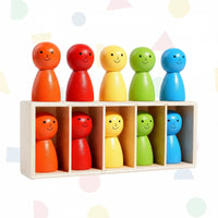 Thumbnail for WoodenMatch – Smart & Playful – Montessori Color Game