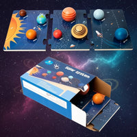 Thumbnail for Wooden Solar System – Educational & Exploratory – Planet Play Set