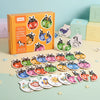 Wooden Letter Matching Game – Learning & Play – Alphabet Puzzle
