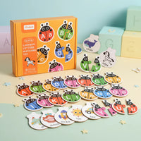 Thumbnail for Wooden Letter Matching Game – Learning & Play – Alphabet Puzzle