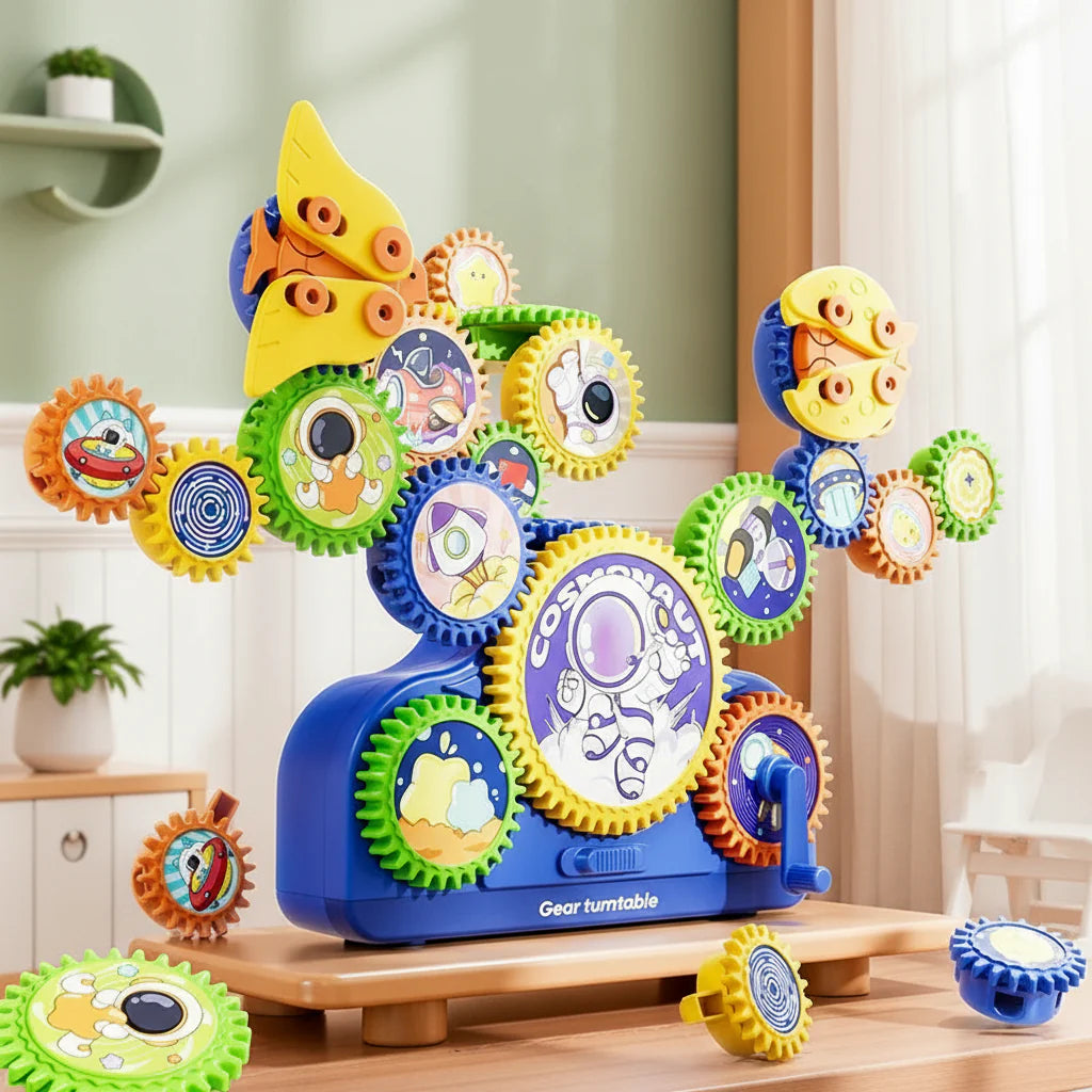 SmartGears – Educational & Fun – 3D Electric Gear Play Set
