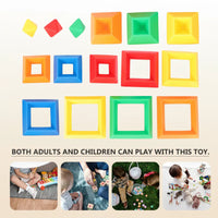 Thumbnail for Pyramid Stacking Blocks – Motor Skills and Creativity – Stacking Block Set
