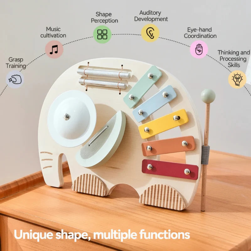 HarmonyWood – Montessori & Creative – Wooden Musical Instrument: Xylophone