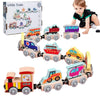Tiny Express™ – Colors & Shapes - Wooden Train Toys