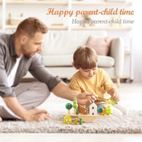 Thumbnail for Wooden Forest Blocks – Creativity & Development – Wooden Stacking Blocks Set