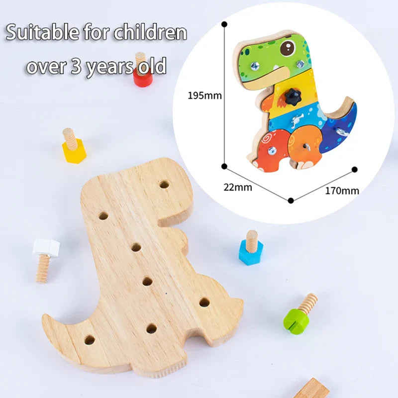 Dino Screwdriver Board™ - Turn & Explore - Sensory Toys