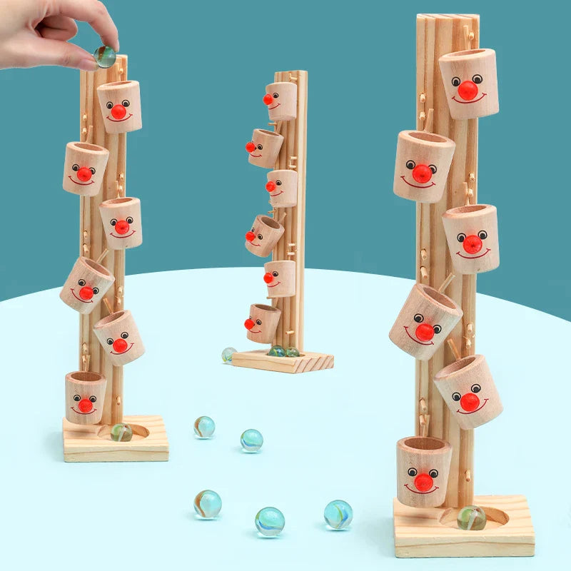 Clown Track™ – Rolling & Learning - Marble Track Toys