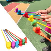 Thumbnail for Wooden Egg Spoon Game – Motor Skills & Learning – Egg Race Balance Game