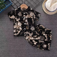 Thumbnail for Mini Fashion™ - Fresh & Cheerful - Flowers Boys Set