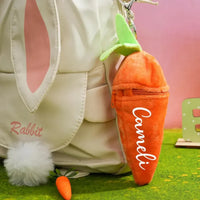 Thumbnail for Personalized Bunny – The Ultimate Easter Gift - Plush Carrot Bunny with Name