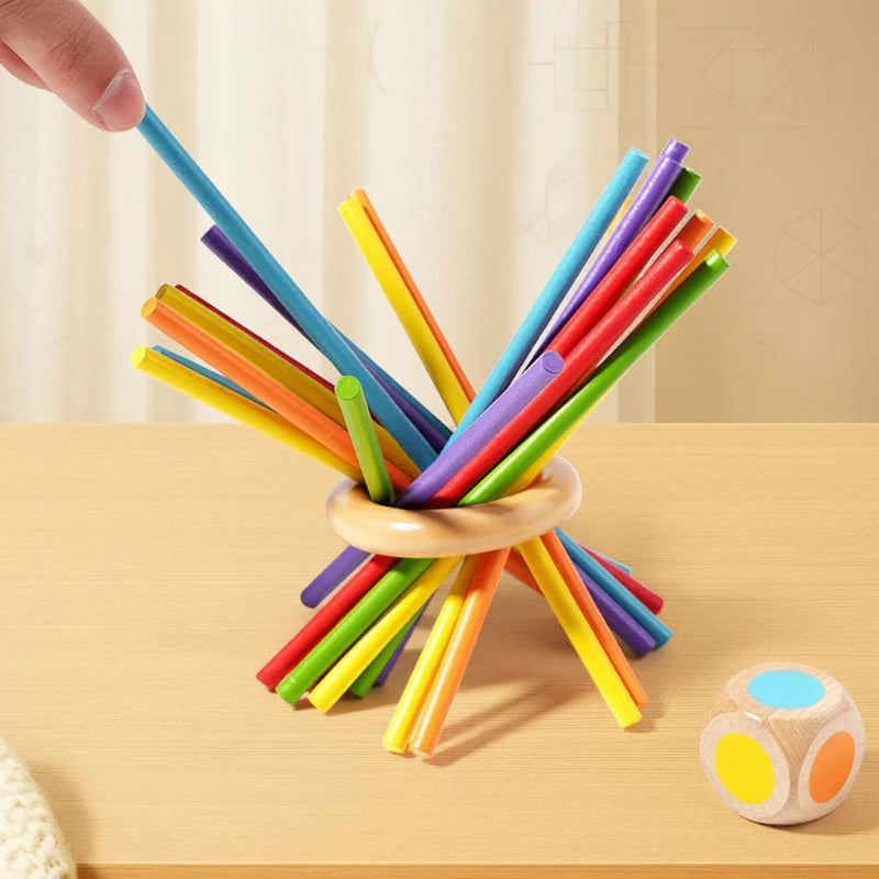 Wooden Stick Battle Game – Thinking & Interactive – Strategy Board Game