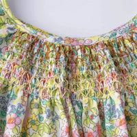 Thumbnail for Floral Dress – Light & Airy – Girls' Flutter-Sleeve Dress