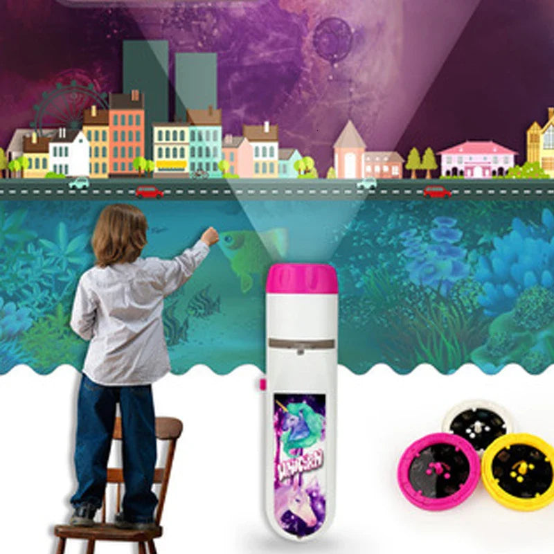 Glow Tales™ – Bedtime Pictures - Toy Projection Flashlight