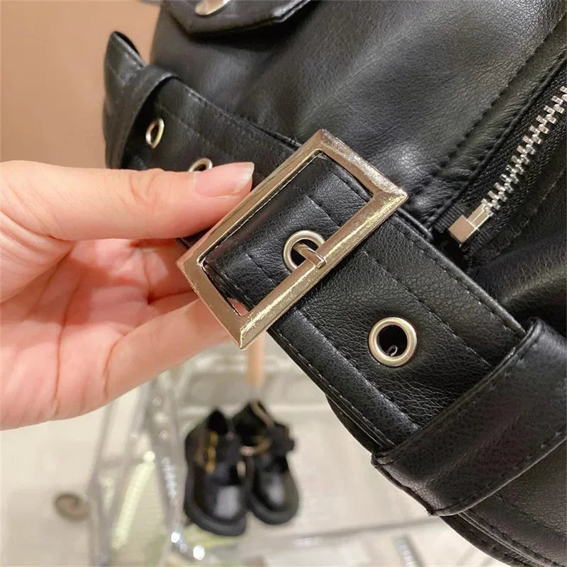 Girls Leather Jacket – Cool & Stylish – Leather Kids Jacket