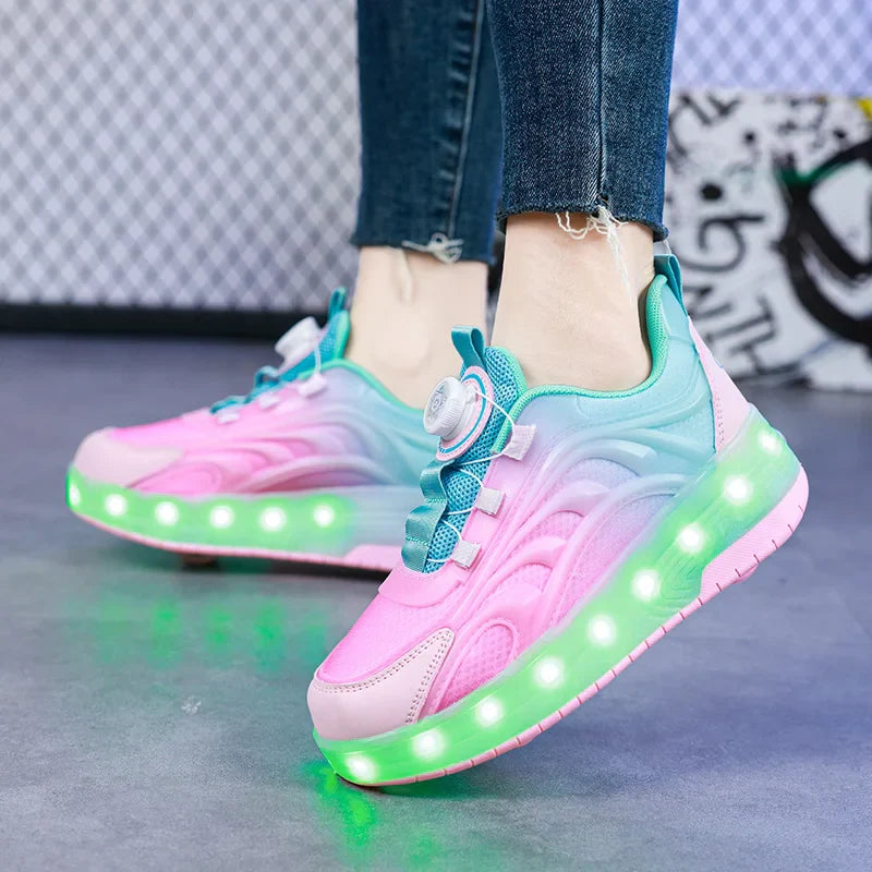Light-Up Skate Shoes – LED & Comfortable – Light-Up Sneakers