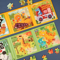 Thumbnail for Magnetic Puzzle Book™ – Animal Friends Fun - Magnetic Puzzle Book