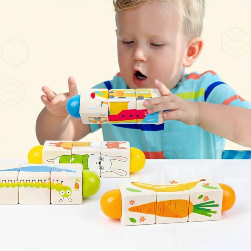 WoodiTurn – Educational & Fun – Rotating Puzzle