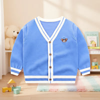 Thumbnail for CozziWear – Warm & Trendy – Knitted Cardigan with Bears