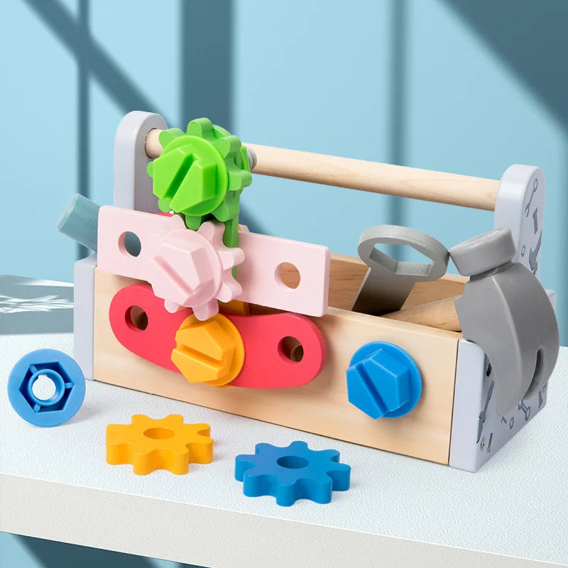 Woods™ - Creative & Problem-Solving - Wooden Tool Box