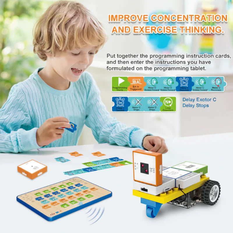 STEM Programming Blocks – Learn to Code – Building Blocks Set