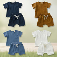 Thumbnail for Baby Summer Outfit – Lightweight & Comfortable – Clothing Set