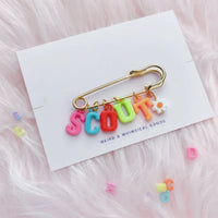 Thumbnail for Personalized Charm Pin – Personal & Stylish – Name Brooch