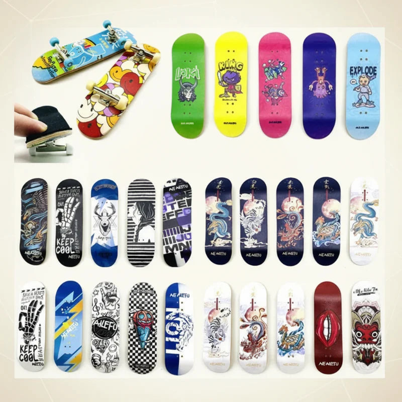 MiniDeck – Tough & Flexible – Finger Skateboard