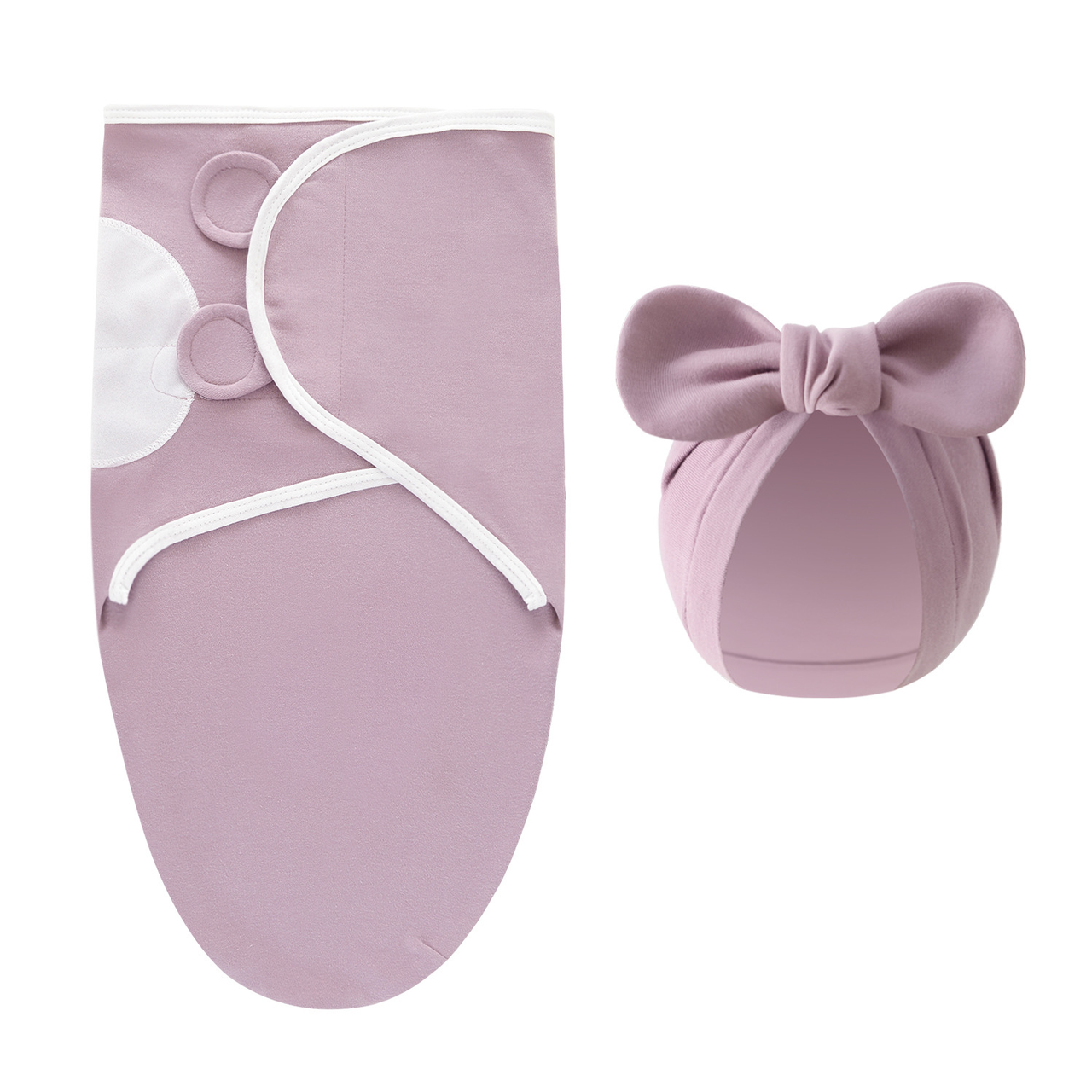 DreamNest – Peace & Comfort – Luxury Swaddle Blanket with Hat