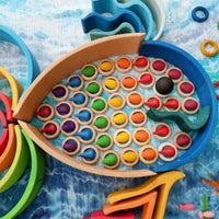 Thumbnail for Rainbow Blocks™ – Creative Coloring Fun – Wooden Coloring Play Set