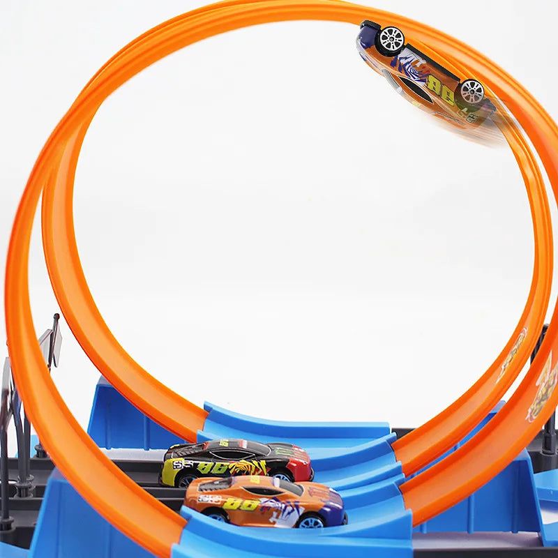 Double Race Track™ - Creative & Fun - Looping Race Track