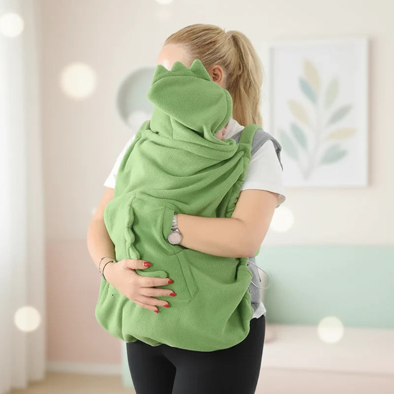 Dinosaur Baby Carrier Cover – Warm & Comfort – Dino Baby Blanket