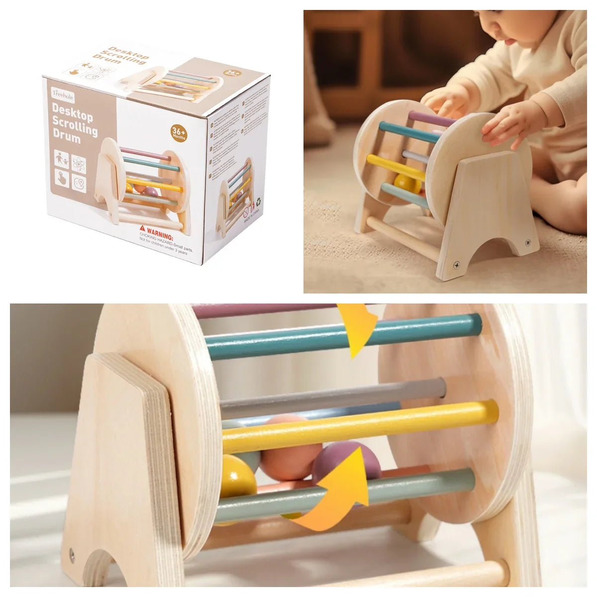 Infant Bell™ - Soft Sounds - Montessori Musical Instruments