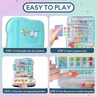Thumbnail for Montessori Math Track Game – Learning & Logic – Ball Track Game