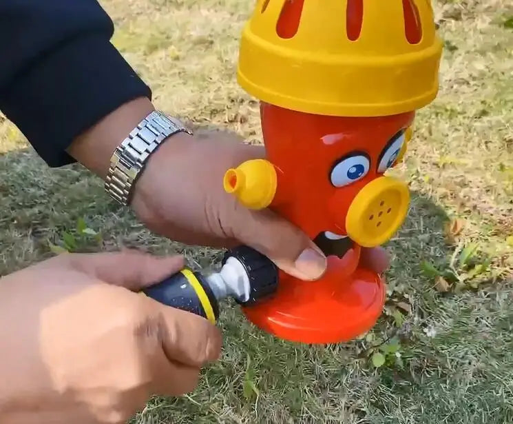 Cartoon Hydrant™ - Water Party in the Garden - Playful Fountain