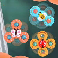Thumbnail for Bath Spinner Set™ - In the bath or the car - Suction Snap Spinners