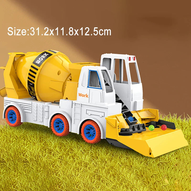 Power Mixer Truck™ – Turn & Build Fun - Toy Construction Vehicle