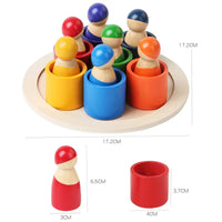 Thumbnail for Rainbow Puzzle™ – Colorful & Creative - Wooden Sorting Toys