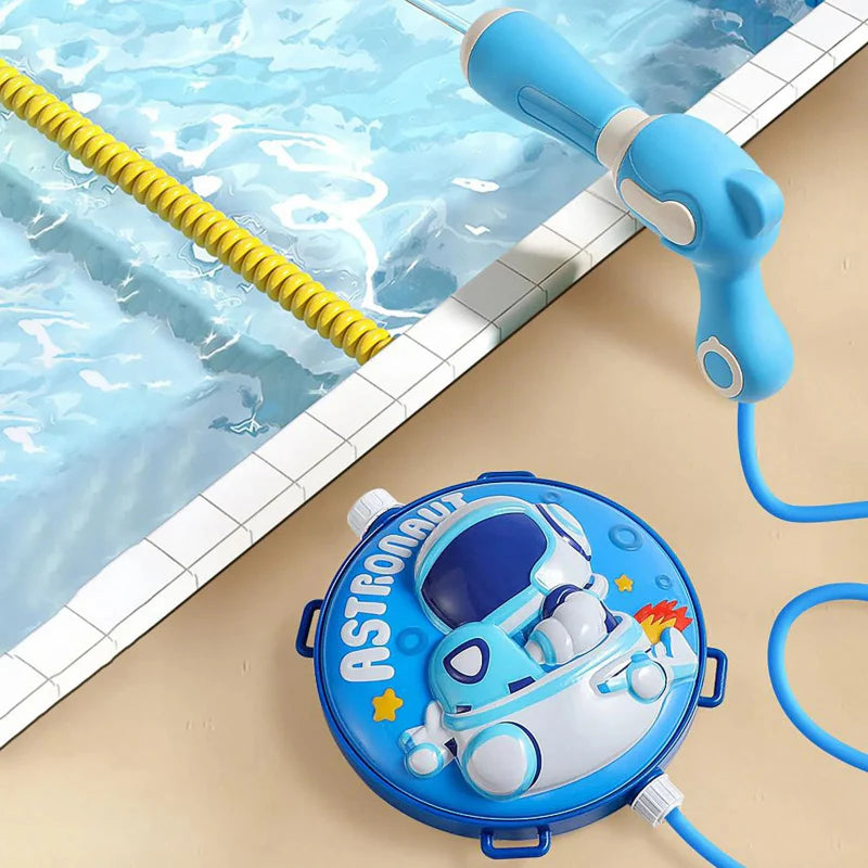 Kids Water Blaster – Fun & Practical – Backpack with Water Gun