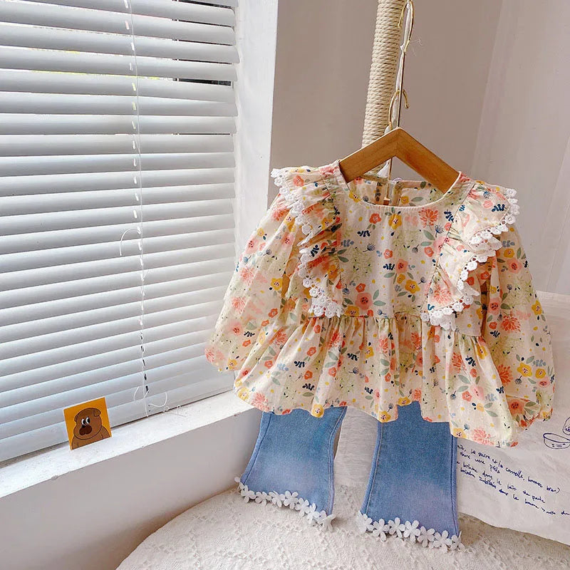 Mini Fashion™ - Floral happiness - Children's dress