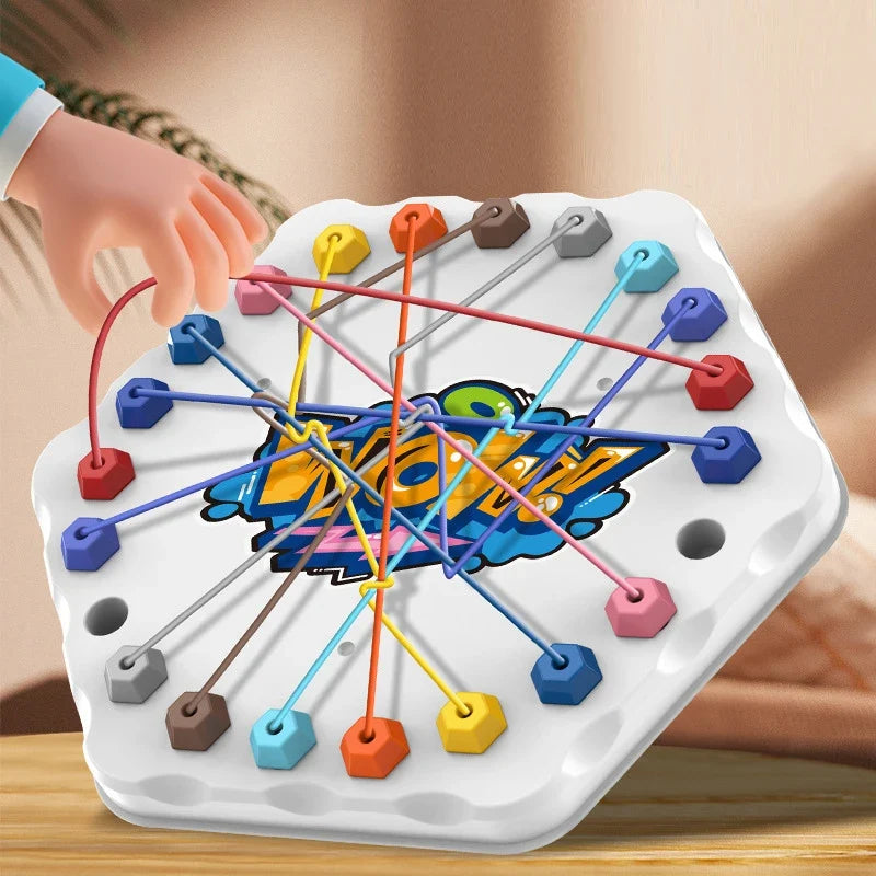 Color Rope Logic Game – Thinking & Interactive – Board Game