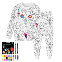 Thumbnail for DIY Pajama Set™ – Color & Dream - Coloring Children's Pajama Set