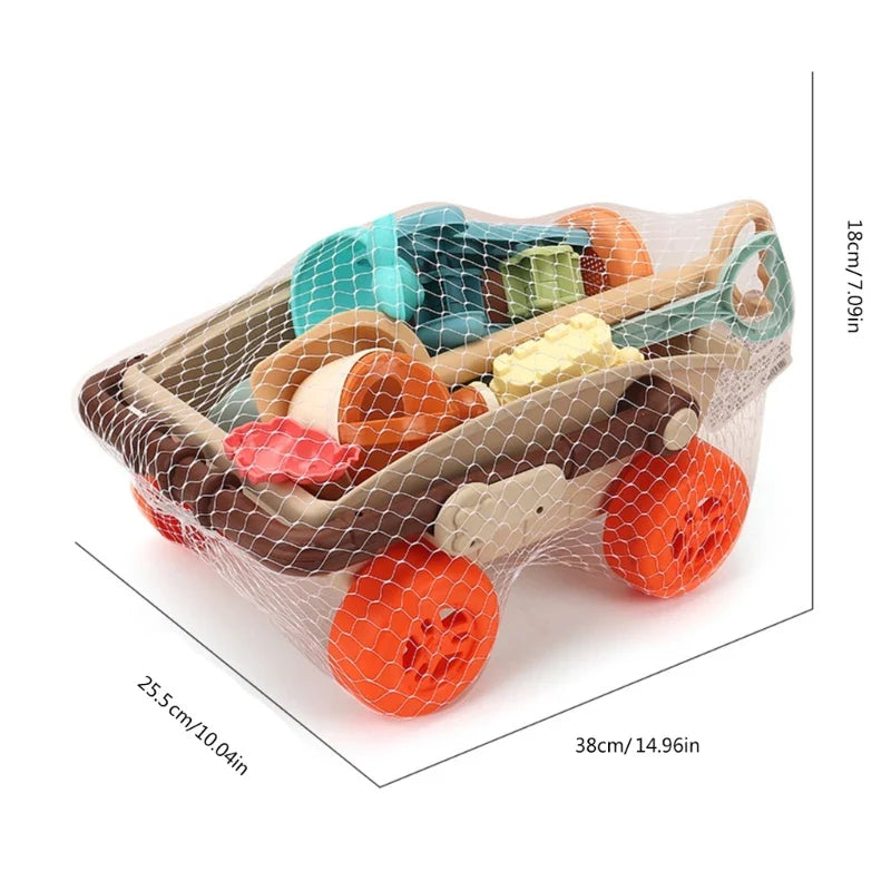 Beach Cart Set™ – Summer Sand Fun - Beach Game Set